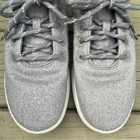 Allbirds Women's Wool Runner-up Mizzles - Medium Grey (Light Grey Sole) size 8 - Picture 7 of 16